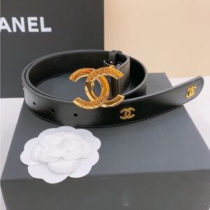 Chanel Classic Timeless Women's Leather Belt